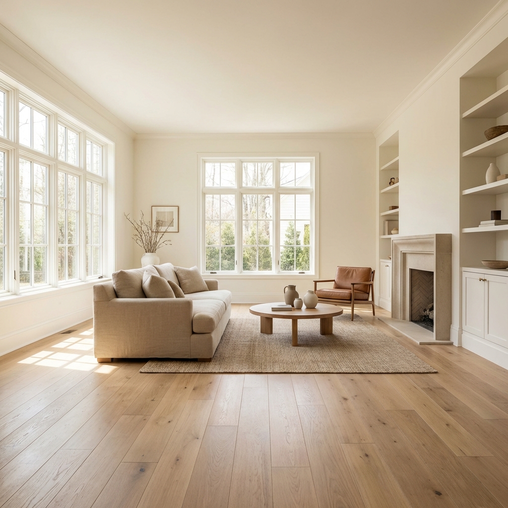 Beautifully painted interior